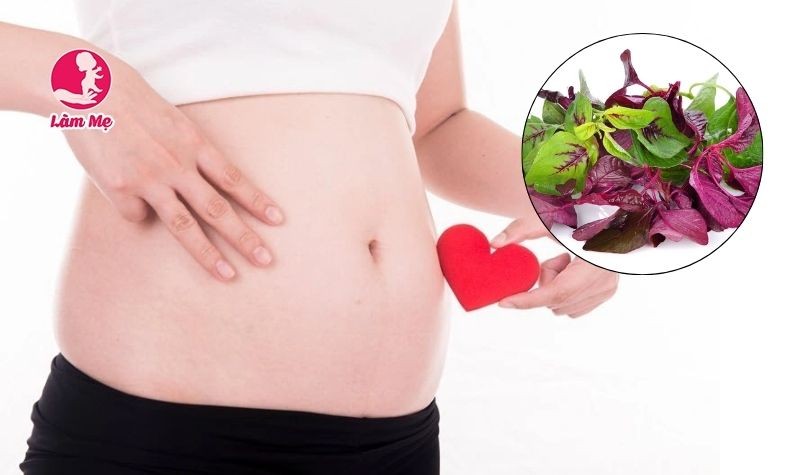 Bầu 3 tháng đầu ăn rau dền được không? Giải đáp từ chuyên gia