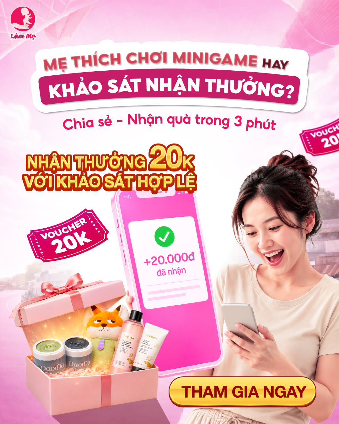 TÌM HIỂU XU HƯỚNG CHƠI MINIGAME VÀ TRẢ LỜI KHẢO SÁT